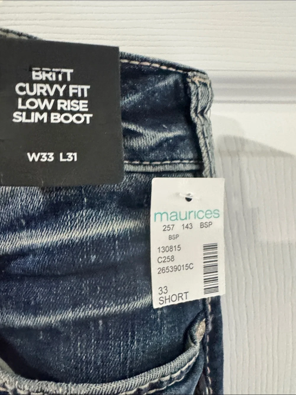 Silver Jeans Women's Dark Blue Boot Cut Jeans